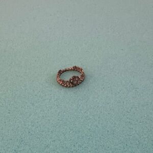 Pandora Twisted Rose Gold Ring